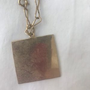 Plated Necklace base metal
